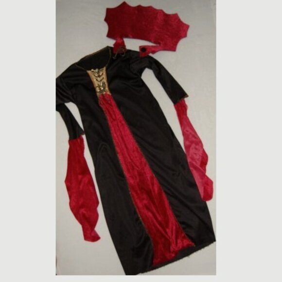 Rubie's Other - Rubies Gothic Vampire Dress, Girls Size M/L, Halloween Costume